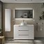 Mueble de baño sobre encimera Bequia Plus 3 cajones 2 puertas con patas 120cm de Salgar